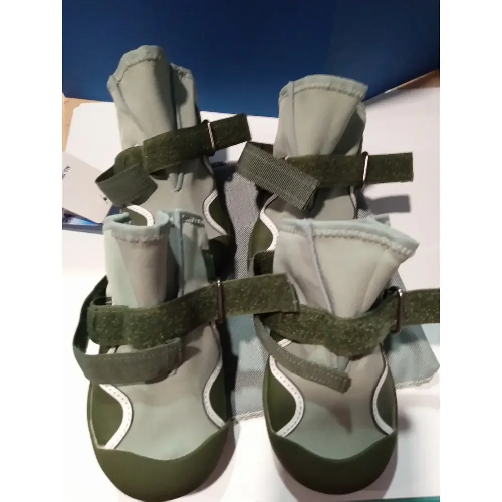 *NEW* ALL TERRAIN Dog Booties Boots Waterproof Carry Bag Size 9 0752